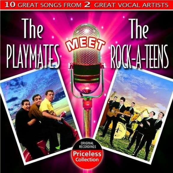 The Playmates - The Playmates Meet The Rock-A-Teens - Music & Performance - CD