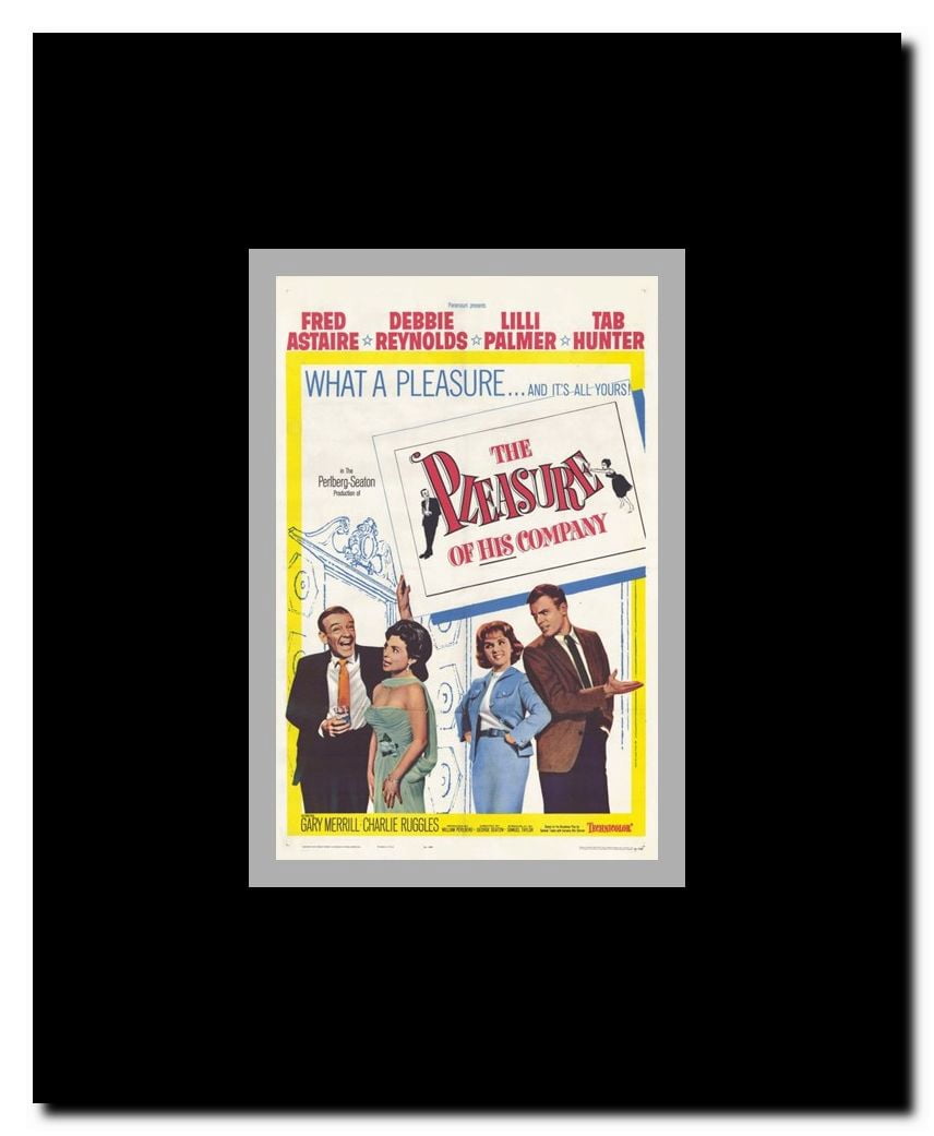 The Pleasure of His Company Framed Movie Poster
