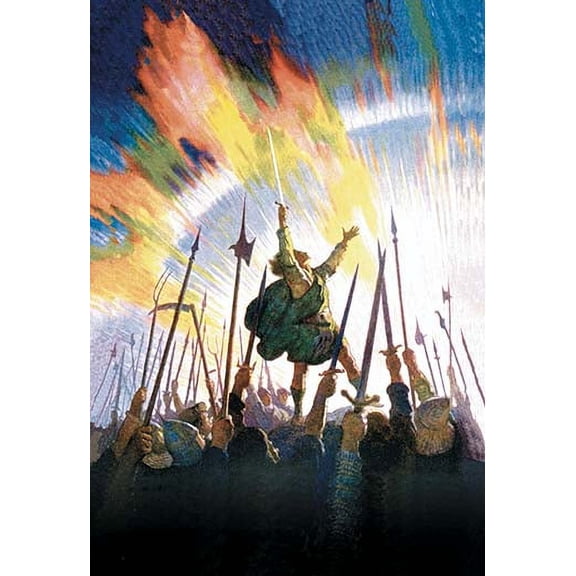 The Pledge Fine art canvas print (20" x 30")