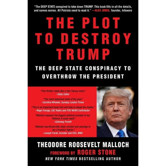 The Plot to Destroy Trump : The Deep State Conspiracy to Overthrow the President (Paperback)