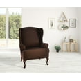 thumbnail image 1 of The Plush Furniture Protector Slipcover - Puff Plush - Innovative Textile Solutions - Loveseat, Burgundy (1 piece), 1 of 8