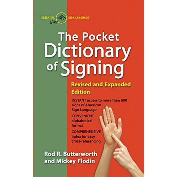 Pre-Owned The Pocket Dictionary of Signing (Paperback) 039951743X 9780399517433