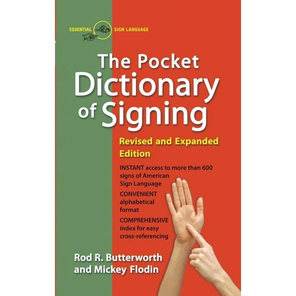 The Pocket Dictionary of Signing, (Paperback)