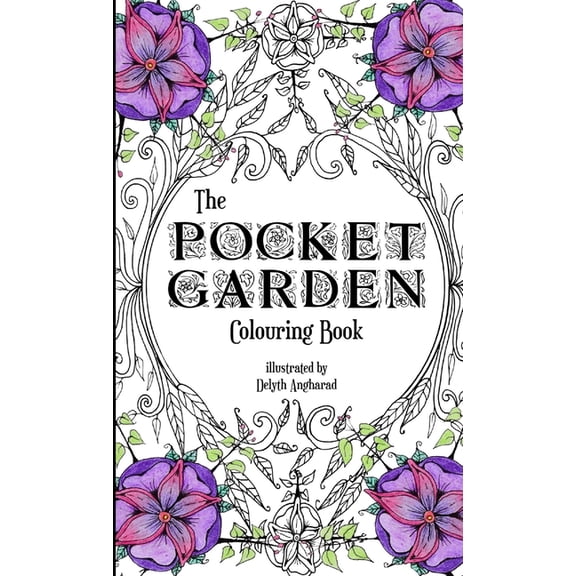 The Pocket Garden Colouring Book (Paperback)
