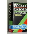 thumbnail image 1 of Pre-Owned The Pocket Oxford Dictionary of Current English (Hardcover) 9780198612568, 1 of 1
