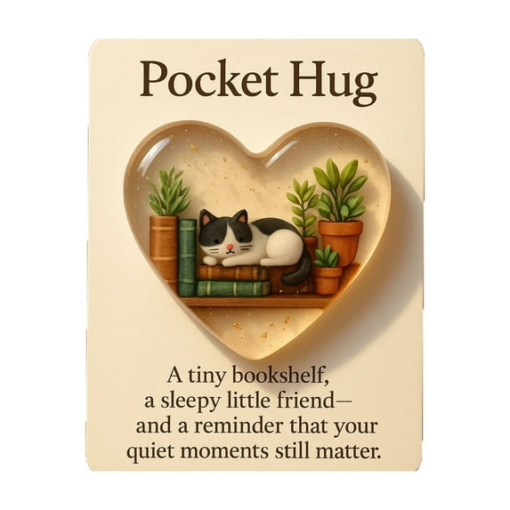 The Pockets Gift Card On The Bookshelf