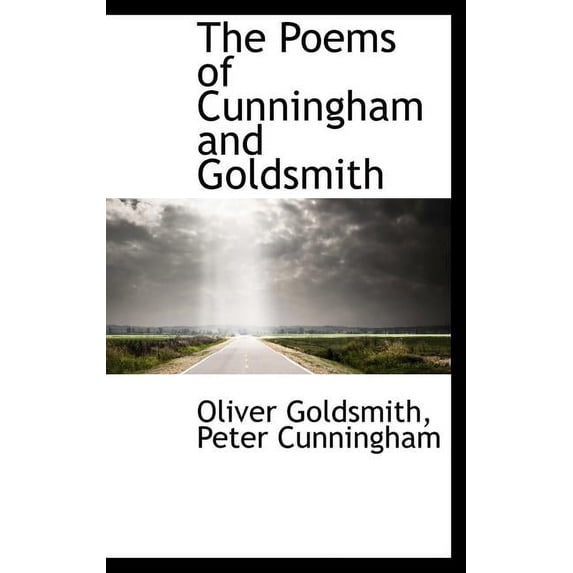 The Poems of Cunningham and Goldsmith (Hardcover)