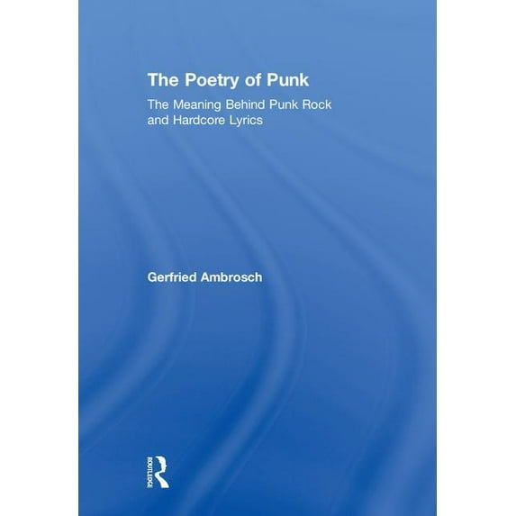 The Poetry of Punk (Hardcover)