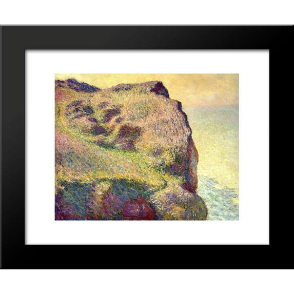 The Pointe du Petit Ailly 20x24 Framed Art Print by Monet, Claude