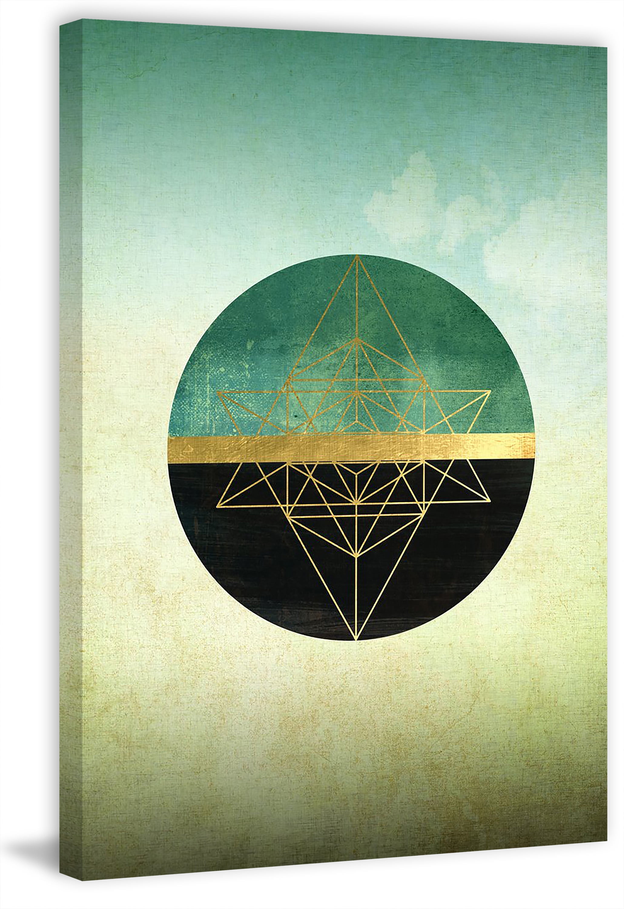 The Points Painting Print on Wrapped Canvas