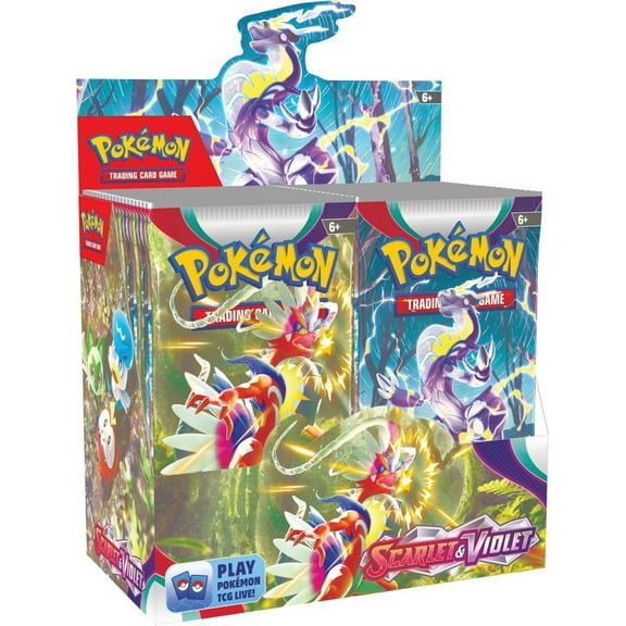 The Pokemon Company International 184-86324 TCG: Scarlet & Violet Booster Display Box (36 packs)