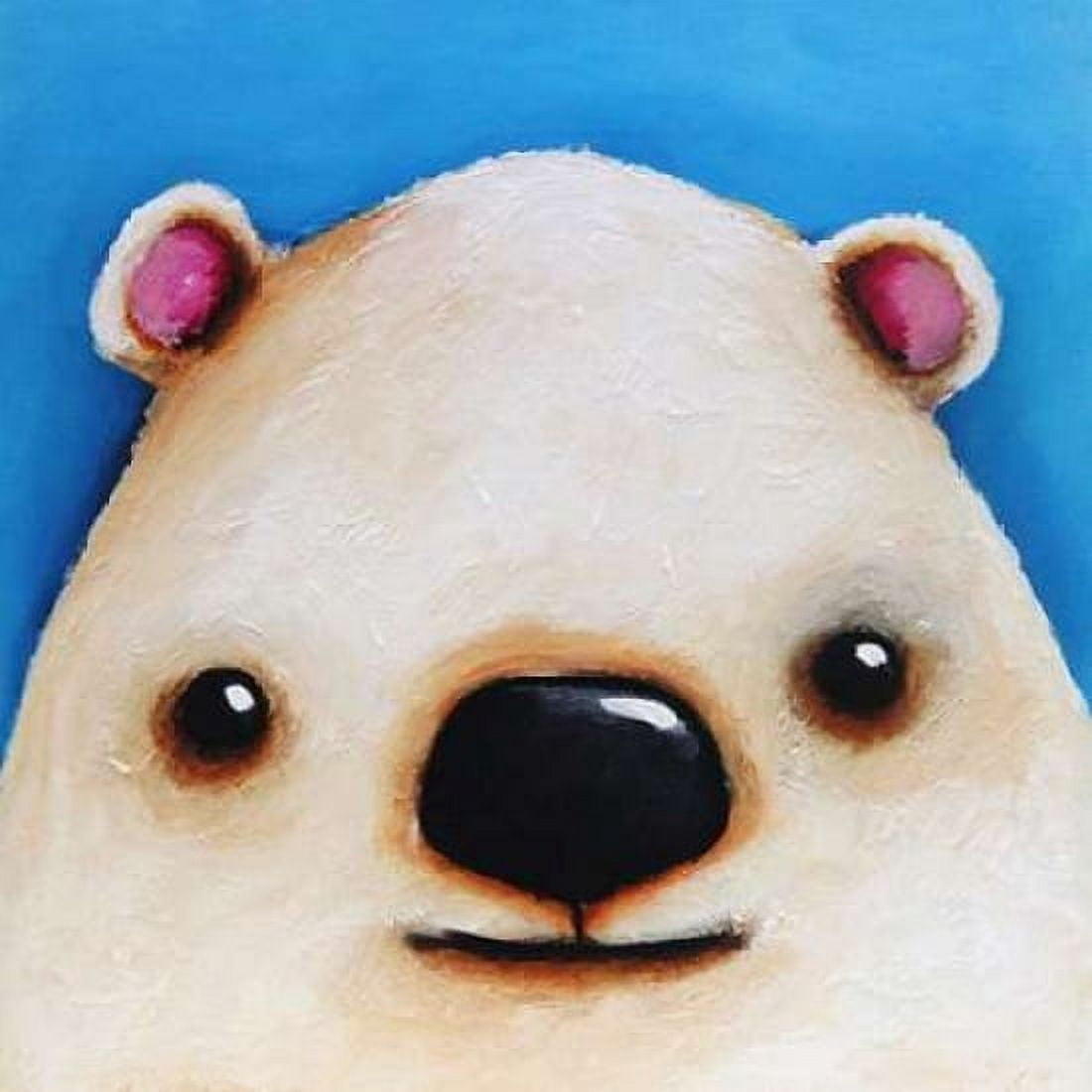 The Polar Bear Canvas Art - Lucia Stewart (24 x 24)