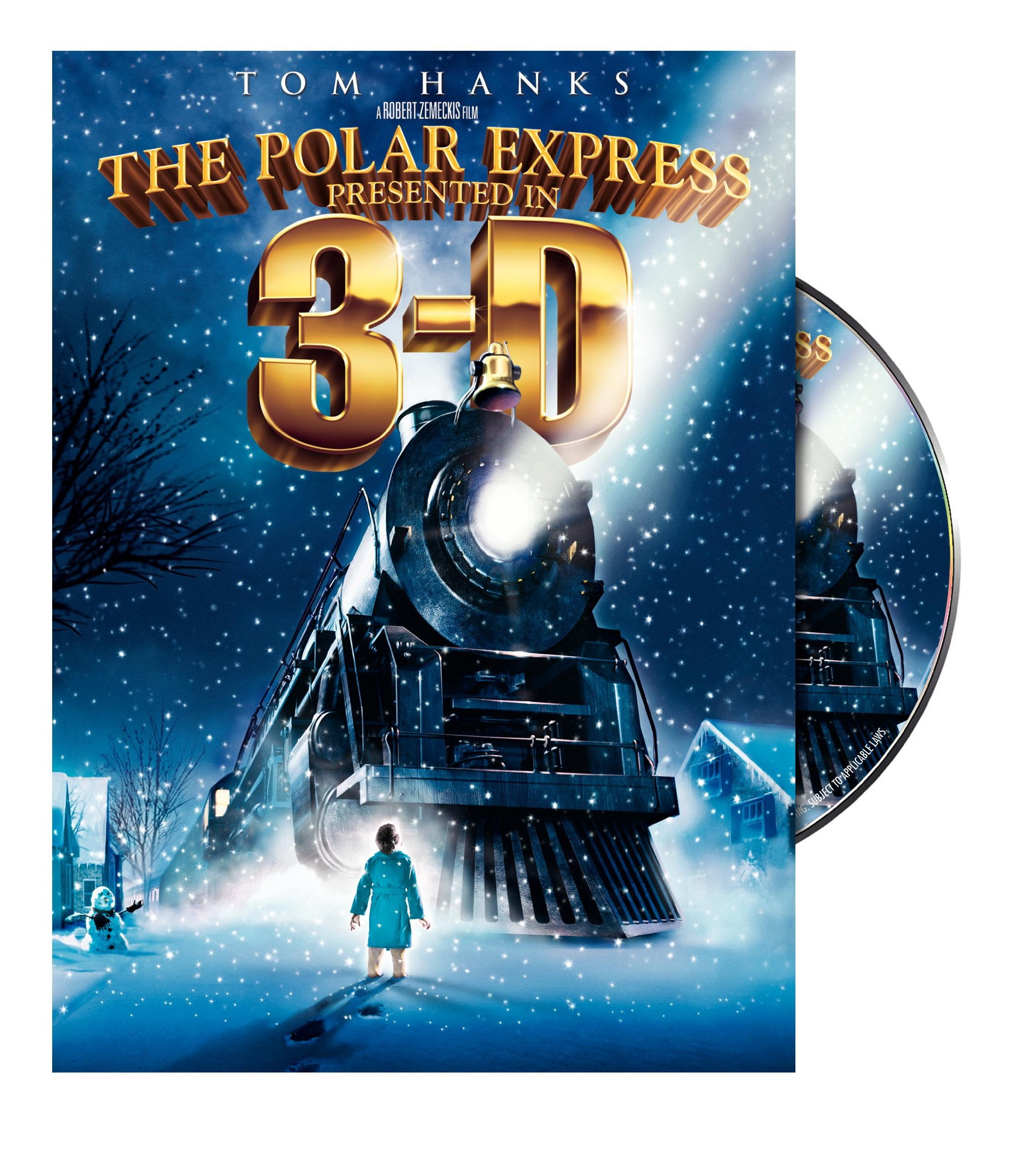 The Polar Express (3D) - Christmas Movie DVD, Train Adventure