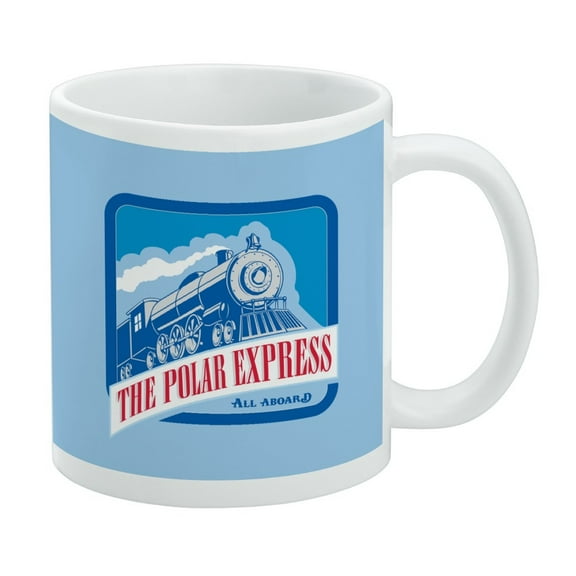 The Polar Express All Aboard White Mug