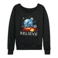 thumbnail image 1 of The Polar Express - Believe Snowglobe - Women's French Terry Pullover Long Sleeve Shirts, 1 of 4