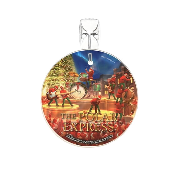 The Polar Express (Elves) StarFire Prints Glass Art SPCIR499