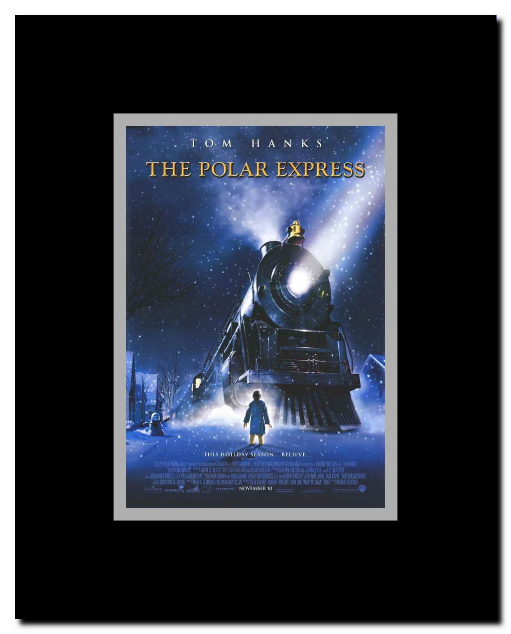 The Polar Express Framed Movie Poster
