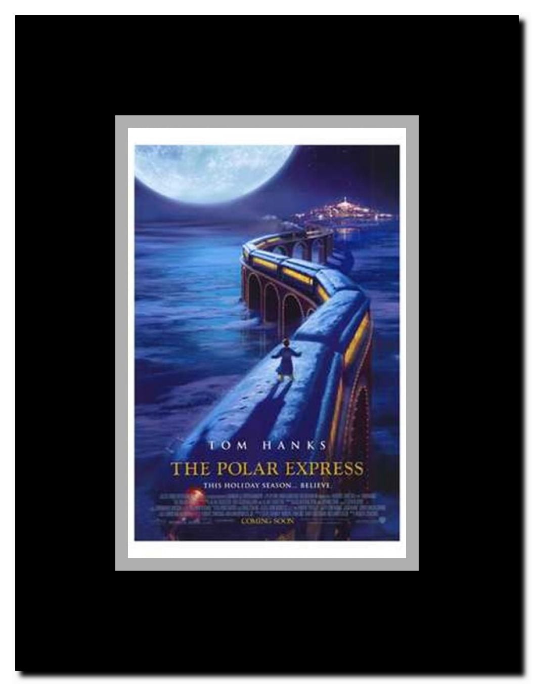 The Polar Express Framed Movie Poster
