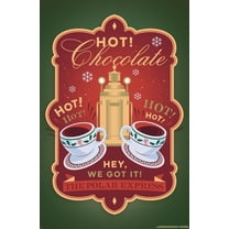 The Polar Express - Hot Chocolate Wall Poster, 14.725" x 22.375"