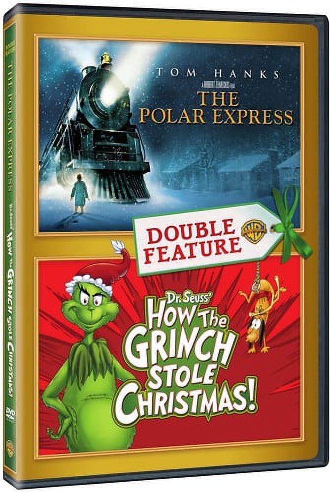 The Polar Express / How the Grinch Stole Christmas (DVD), Warner Home Video, Holiday - image 1 of 2