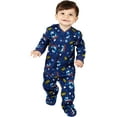 thumbnail image 1 of The Polar Express Infant Kids Believe Christmas Holiday Movie One-Piece Pajama Footed Sleeper Union Suit For Boys Girls, 1 of 6