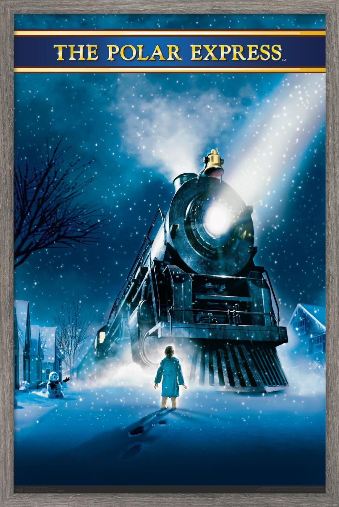 The Polar Express - One Sheet Wall Poster, 22.375" x 34", Framed
