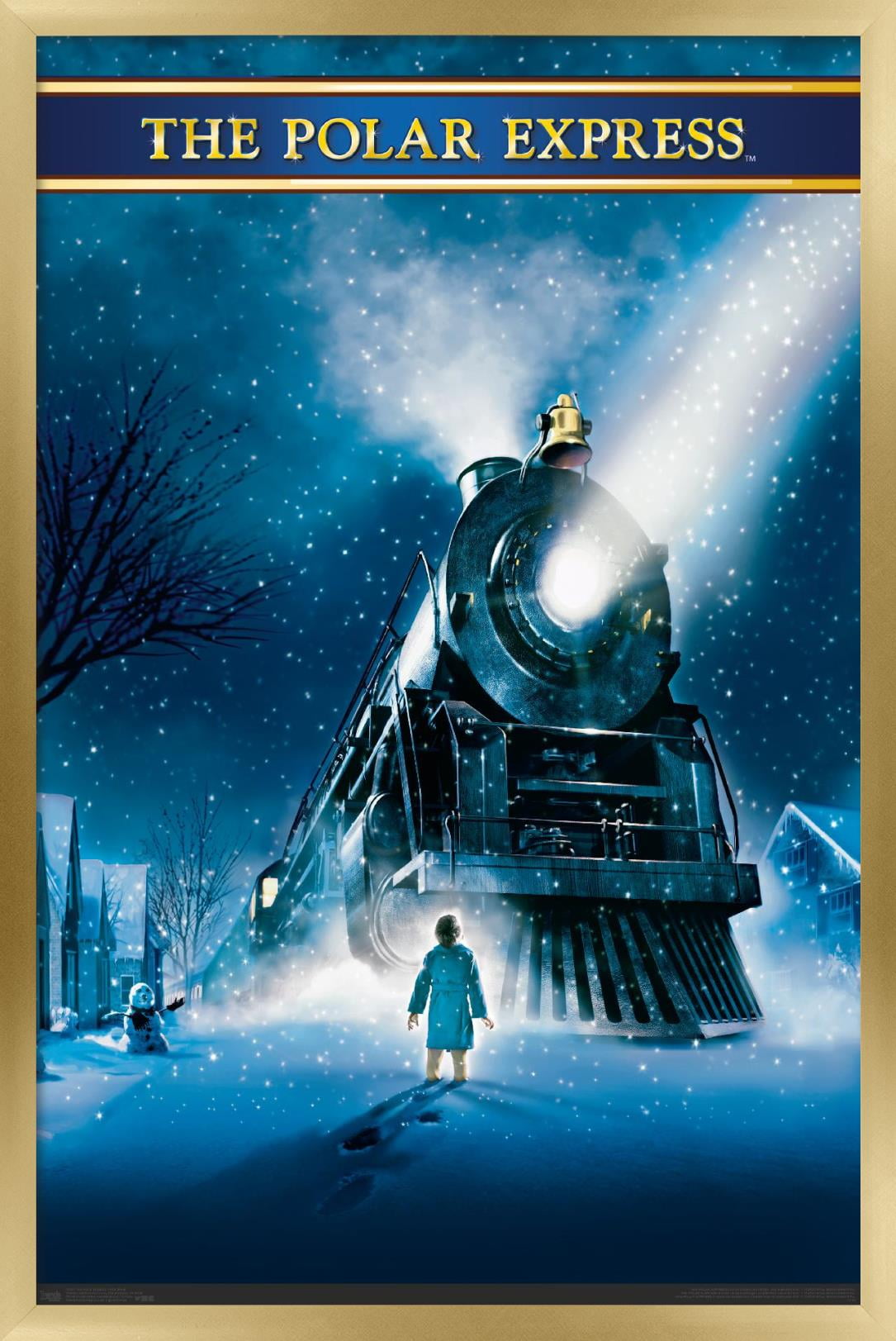 The Polar Express - One Sheet Wall Poster, 22.375" x 34", Framed