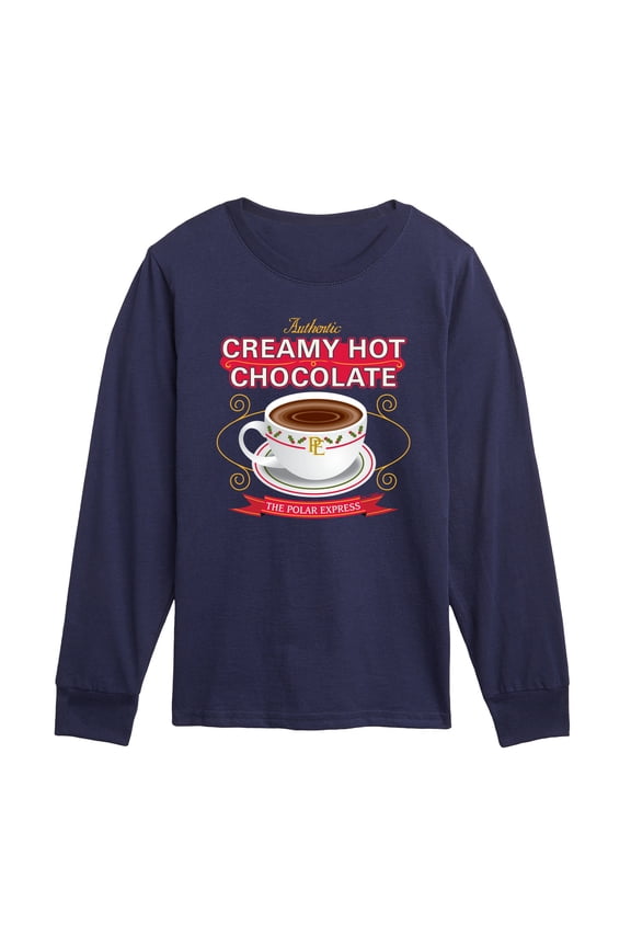 The Polar Express - Polar Express Hot Chocolate - Toddler Boys Long Sleeve Graphic T-Shirt