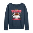 thumbnail image 1 of The Polar Express - Polar Express Hot Chocolate - Women's French Terry Pullover Long Sleeve Shirts, 1 of 4