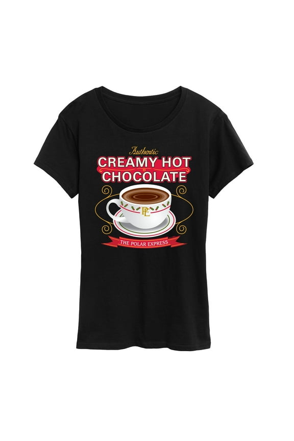 The Polar Express - Polar Express Hot Chocolate - Women's Short Sleeve Graphic T-Shirt