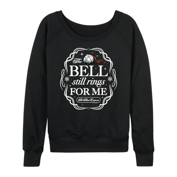 The Polar Express - The Bell Still Rings For Me - Women's French Terry Pullover Long Sleeve Shirts