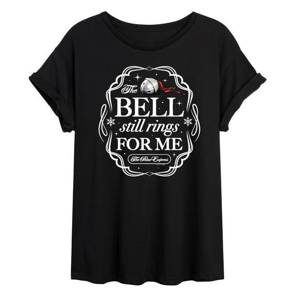 The Polar Express - The Bell Still Rings For Me - Women's Oversized Graphic T-Shirt