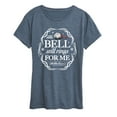 thumbnail image 1 of The Polar Express - The Bell Still Rings For Me  - Women's Short Sleeve Graphic T-Shirt, 1 of 5