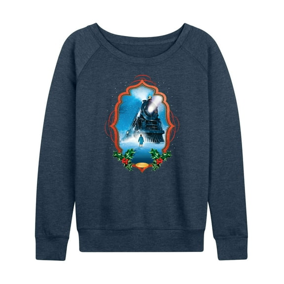 The Polar Express - The Polar Express - Women's French Terry Pullover Long Sleeve Shirts