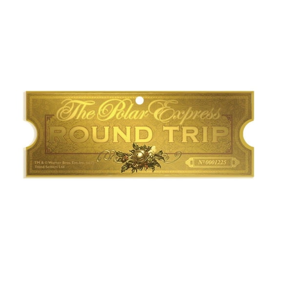 The Polar Express (Ticket) Ticket-Shaped Acrylic Print