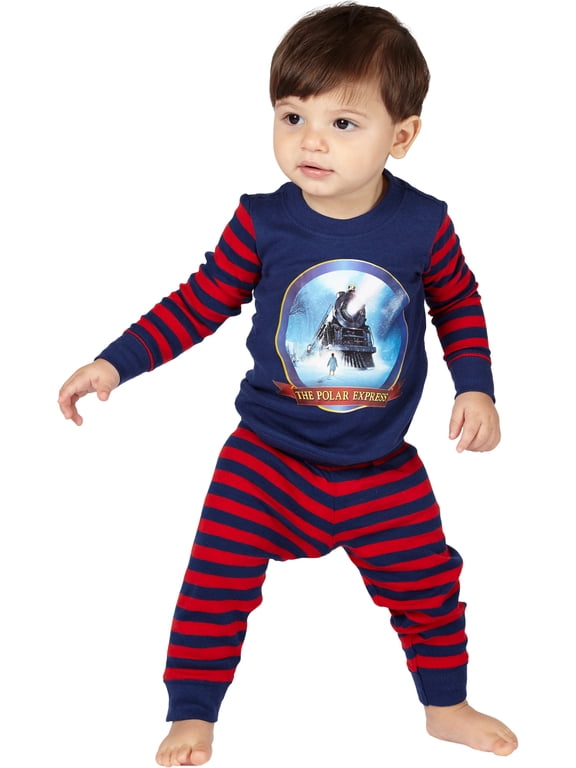 The Polar Express Train Baby Pajamas Infant Kids Pajama Set