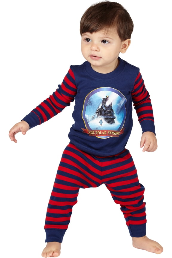 The Polar Express Train Baby Pajamas Infant Kids Pajama Set