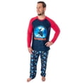thumbnail image 1 of The Polar Express Train Men's Raglan Shirt And Pants 2 Piece Pajama Set, 1 of 7