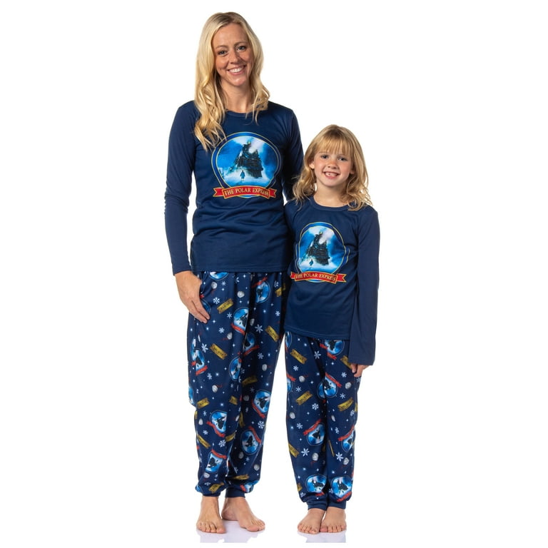 Polar express pajamas for adults hotsell