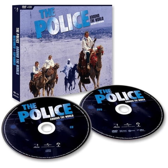 The Police - Around The World Restored & Expanded DVD/CD - Music & Performance - CD