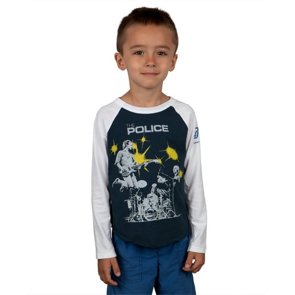 The Police - Ghost In The Machine Youth Premium Long Sleeve - Youth 14/16