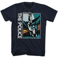 thumbnail image 1 of The Police Message In A Bottle Navy Adult T-Shirt Lt, 1 of 2
