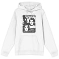 thumbnail image 1 of The Police Synchronicity Tour Long Sleeve White Adult Hooded Sweatshirt-Small, 1 of 7