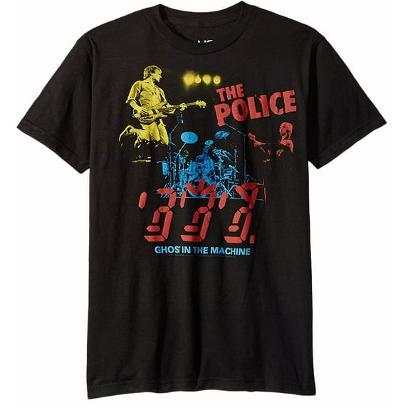 The Police in Concert Adult T-Shirt