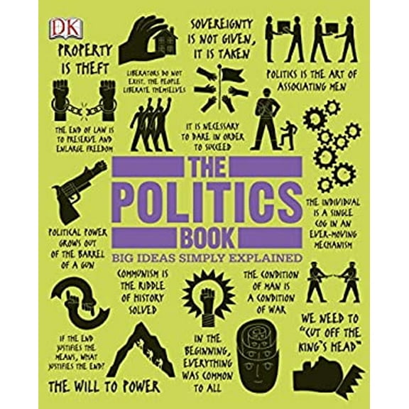 Pre-Owned The Politics Book: Big Ideas Simply Explained (Hardcover) 1465402144 9781465402141