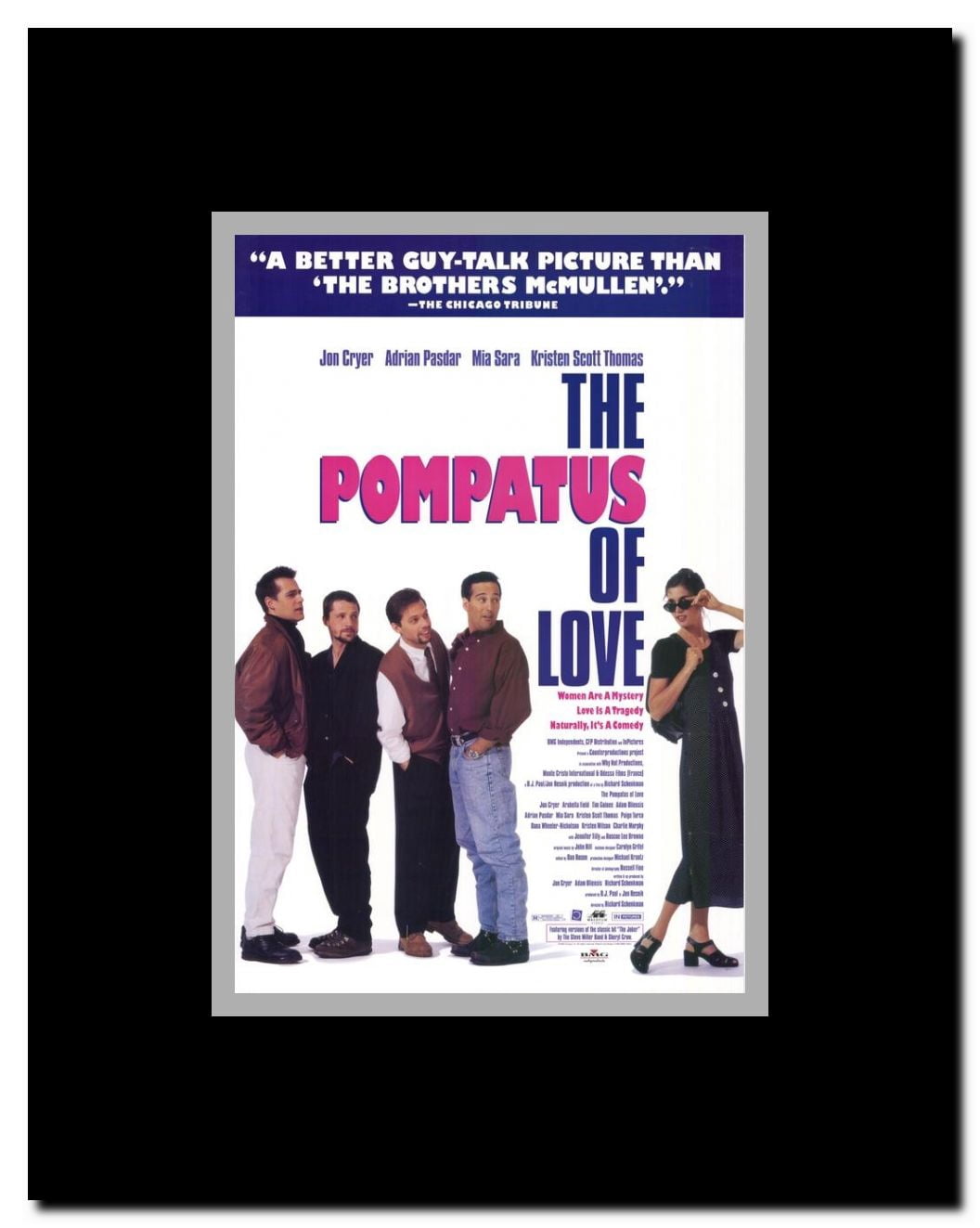 The Pompatus of Love Framed Movie Poster