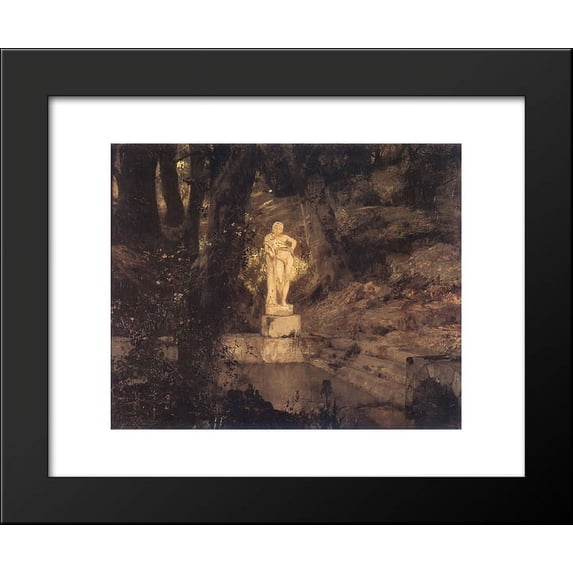 The Pond Fauna 20x24 Framed Art Print by Henryk Siemiradzki
