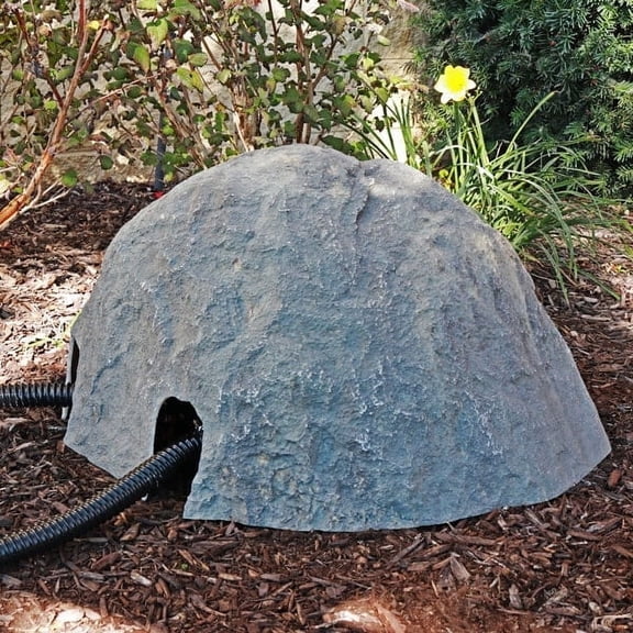 The Pond Guy AllClear Rock Cover - Greystone