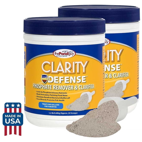 The Pond Guy Clarity Defense Water Garden Flocculant & Clarifier, 3 lbs