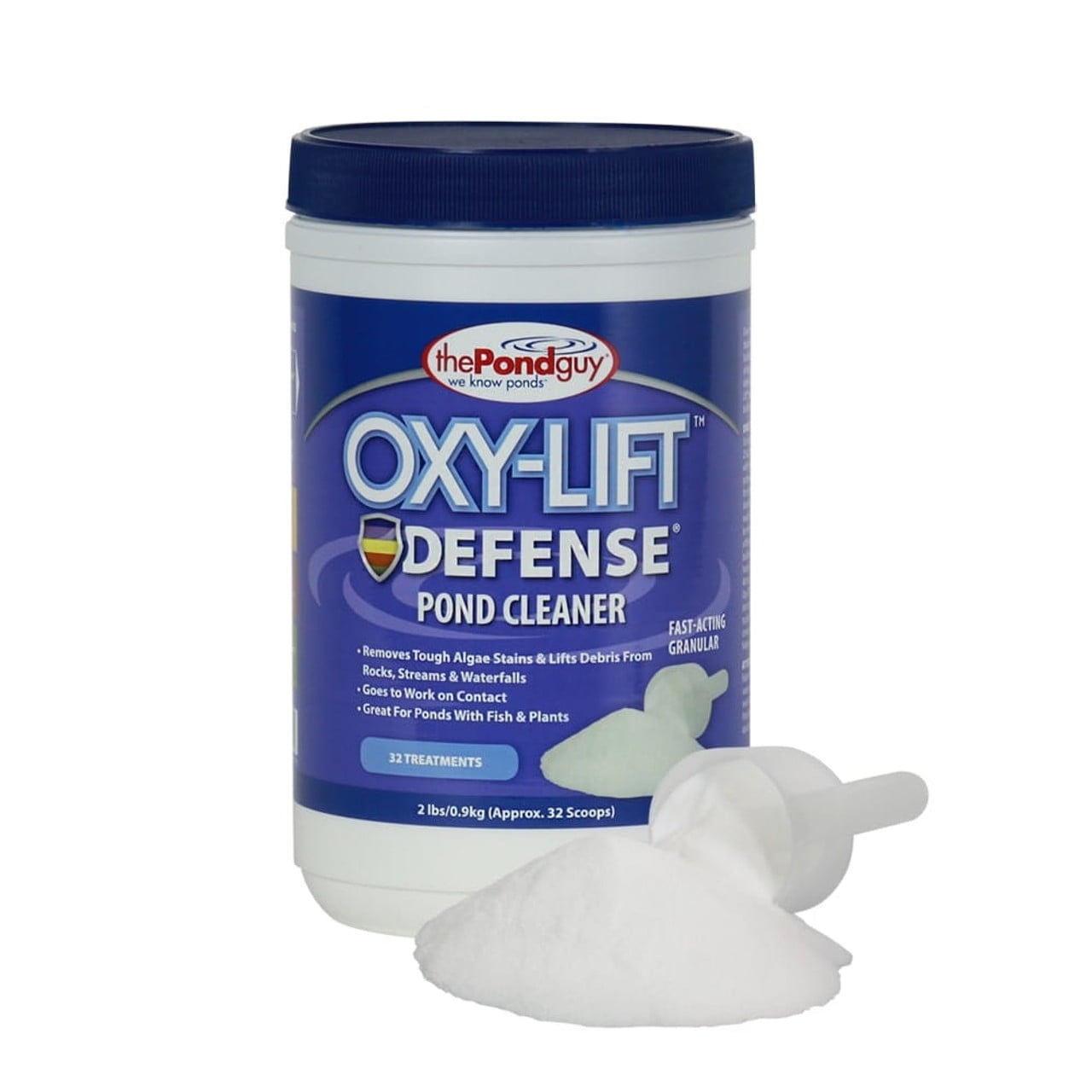 Oxy-Lift Defense Pond Cleaner for Algae and Debris, 2 lbs